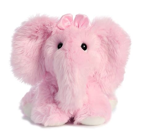 pink plushie in metal box|pink plushies for kids.